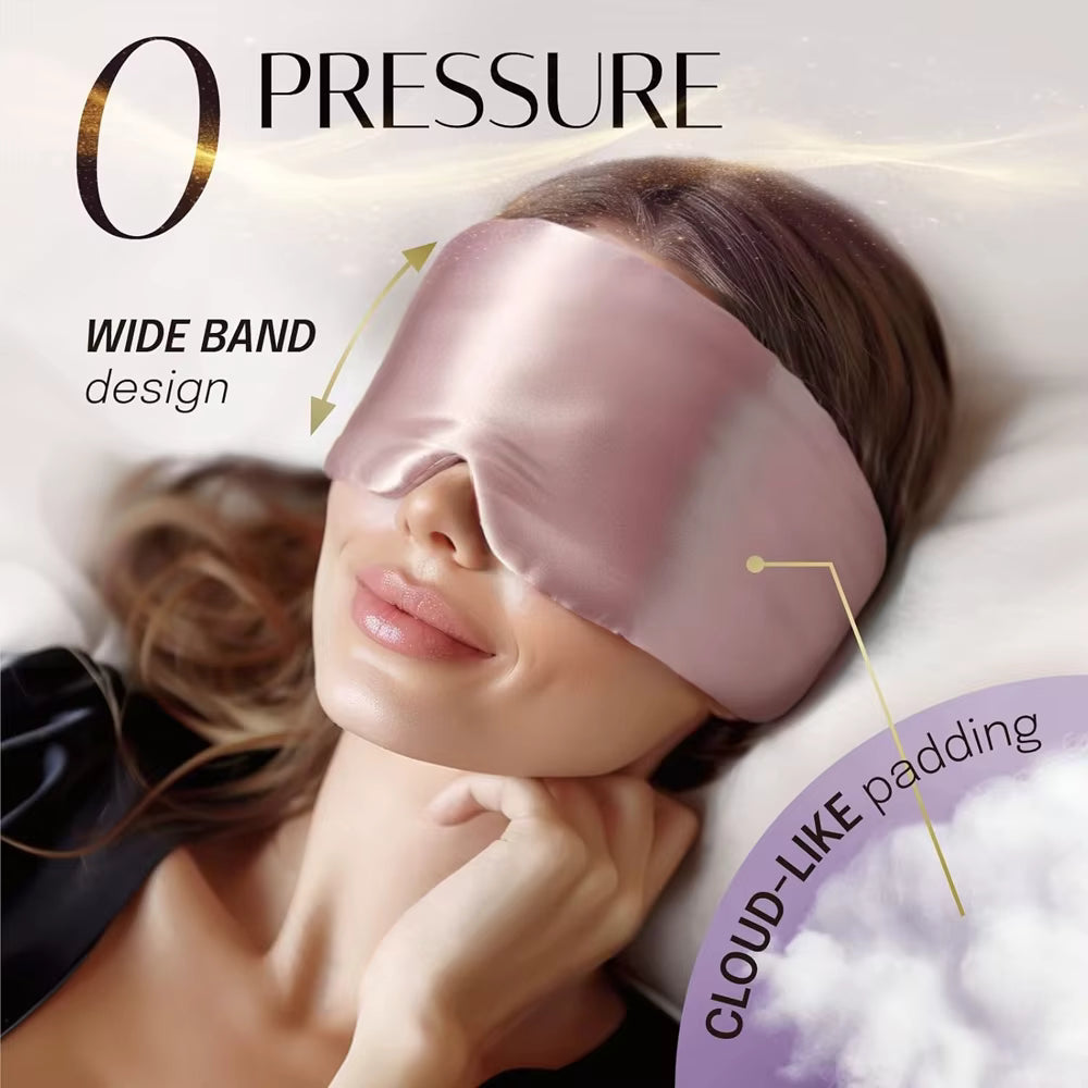 SilkRest – Premium Schlafmaske aus 100% Maulbeerseide