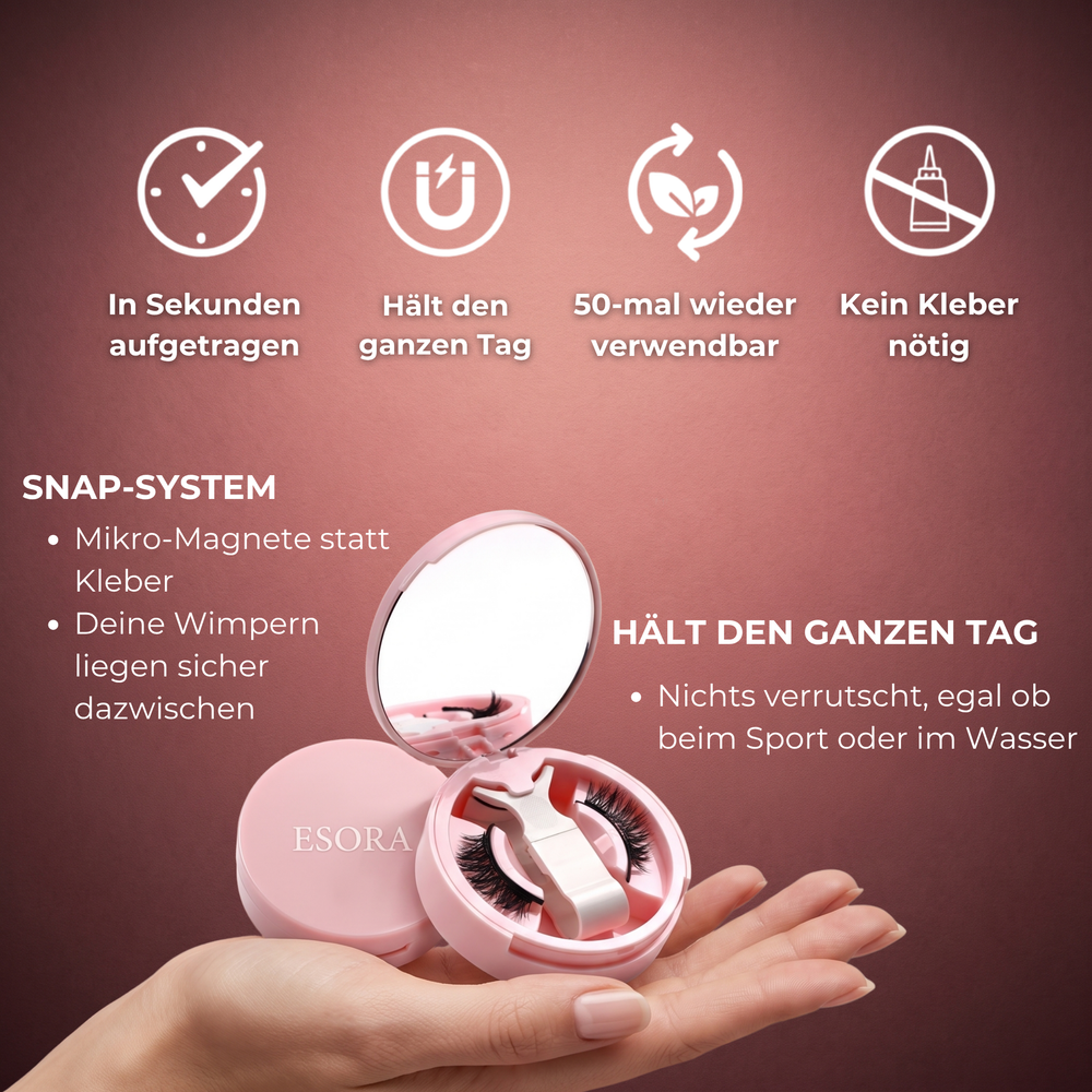 SnapLashes - Kleberfreie Wimpern