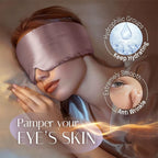 SilkRest – Premium Schlafmaske aus 100% Maulbeerseide