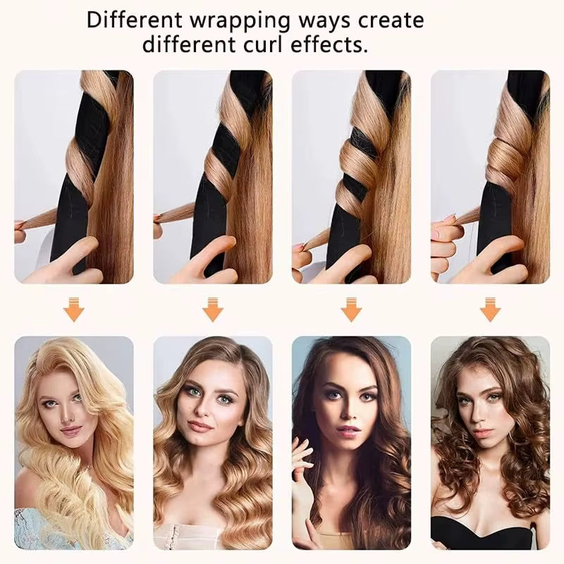DreamCurls – 6-teiliges Hitzefreies Locken-Set