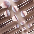 Velvet Glow Brush Set – 6-teiliges Premium Make-up Pinsel-Set