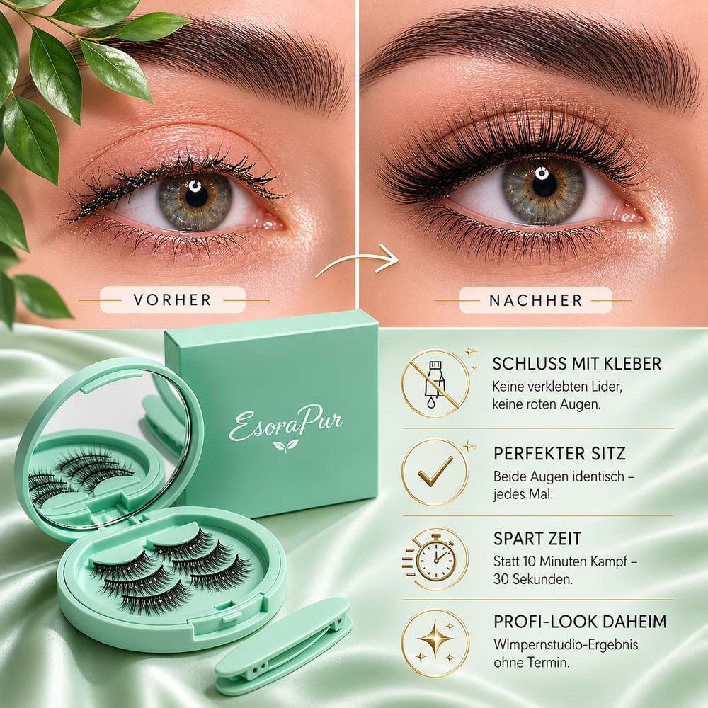 SnapLashes – Magnetische Wimpern