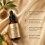 RootGlow 20ml Haaröl – Pflegendes Ingwer-Öl für Kopfhaut & Längen
